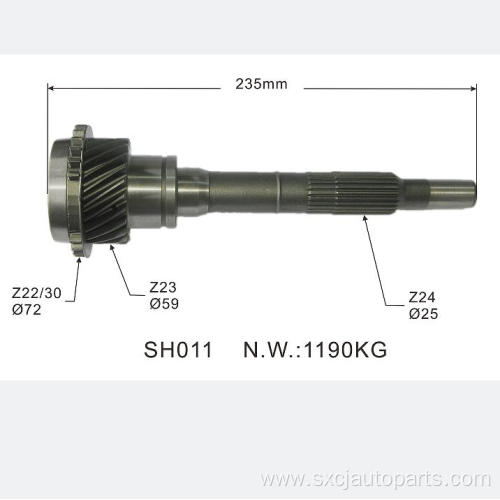 wholesale Auto parts input transmission gear Shaft main drive for 8-94435160